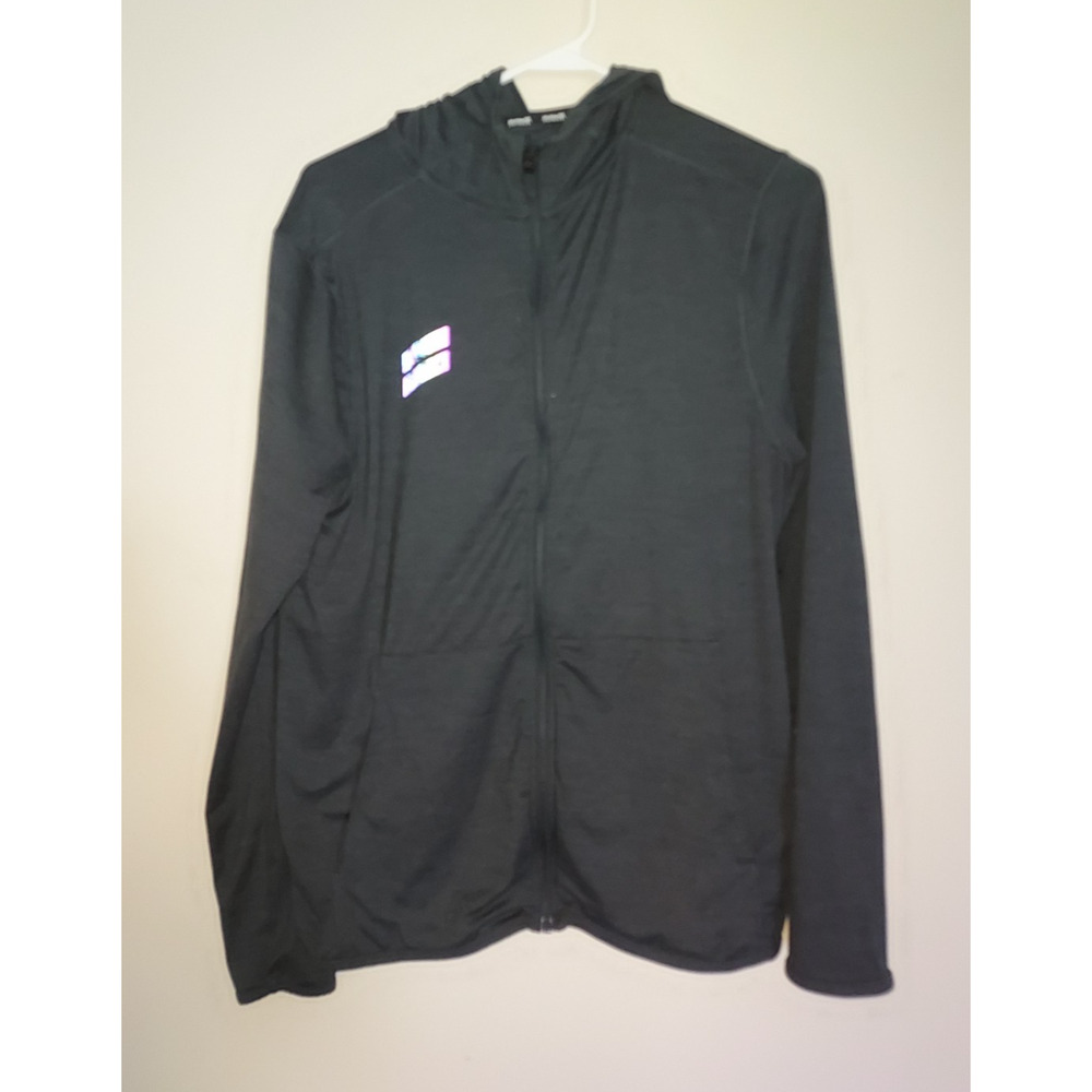 Hurley Women’s Jacket Small Hoodie Full Zip Lightweight Outdoor Pockets Gray